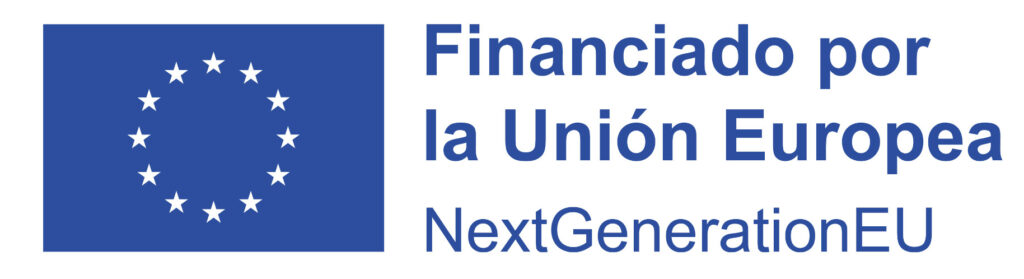 Logo NextGenerationEU Financiado por la Union Europea