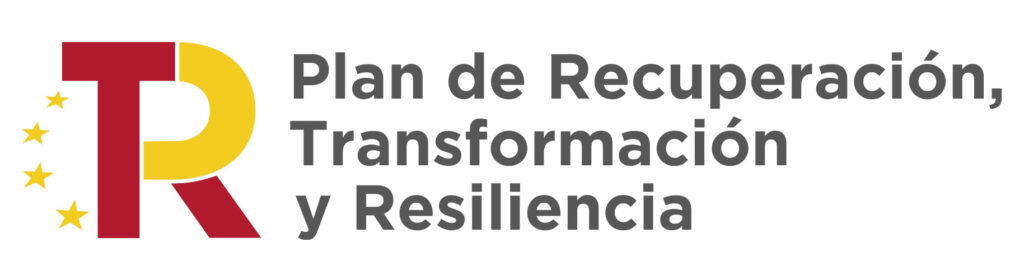 Logo Plan de recuperacion , transformacion y resiliencia
