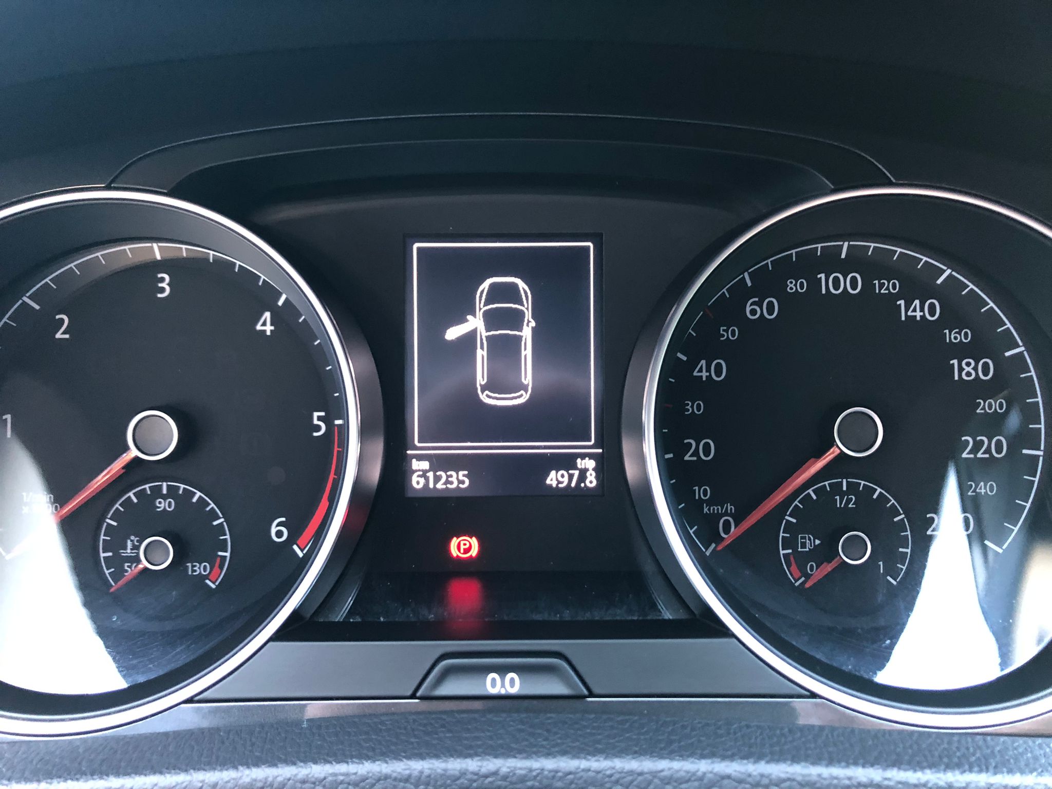 Volkswagen - Golf Advance 1.6 TDI 85kW 115CV cuadro de mandos